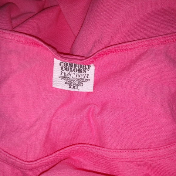 Comfort Colors Heavyweight Unisex Pink Tank Top Sz XXL - Picture 2 of 5